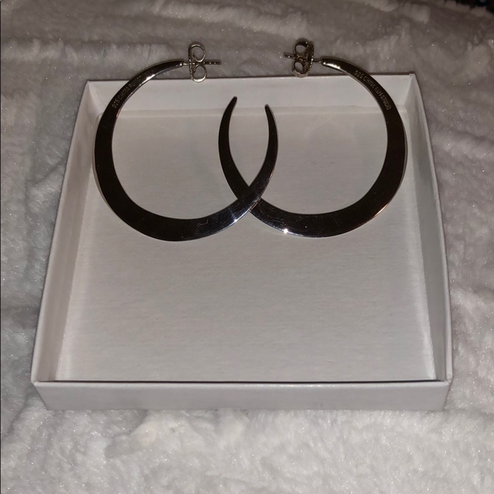 Sterling Silver hoop earrings